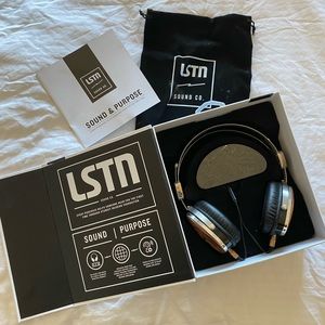 LSTN Troubadour On-Ear Wired Headphones with Microphone